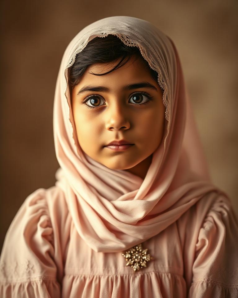 اسيل as a child